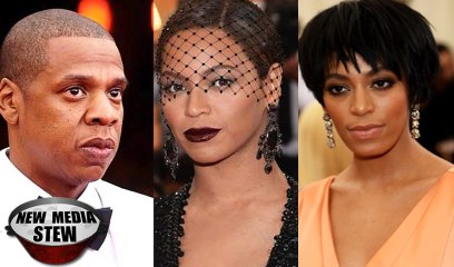 JAY Z & BEYONCE at KIM & KANYE'S Wedding but Where's SOLANGE?