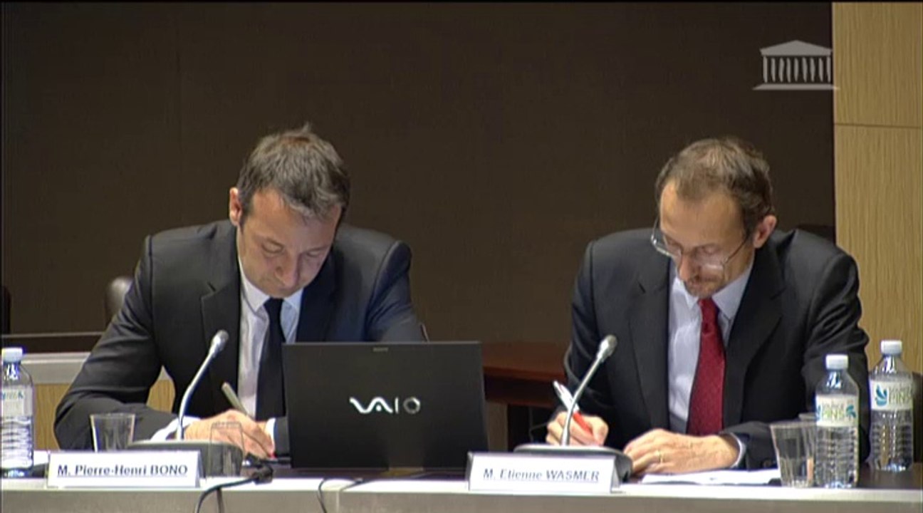 Audition de  M. Etienne Wasmer, co-directeur, et M. Pierre-Henri Bono, chercheur (Laboratoire interdisciplinaire d'évaluation des politiques publiques) - Mardi 13 Mai 2014