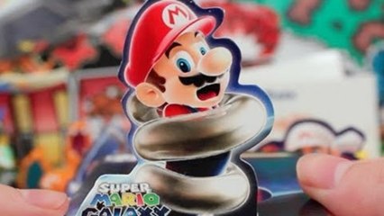 Opening 4 Super Mario Galaxy TCG Booster Packs!