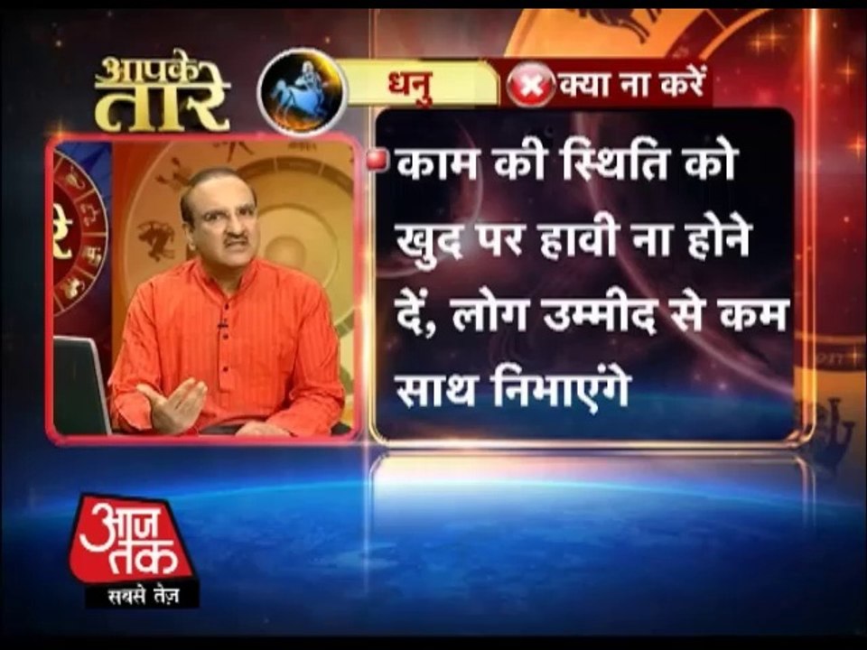 Sagittarius - 15 May 2014 (Aapke Taare)