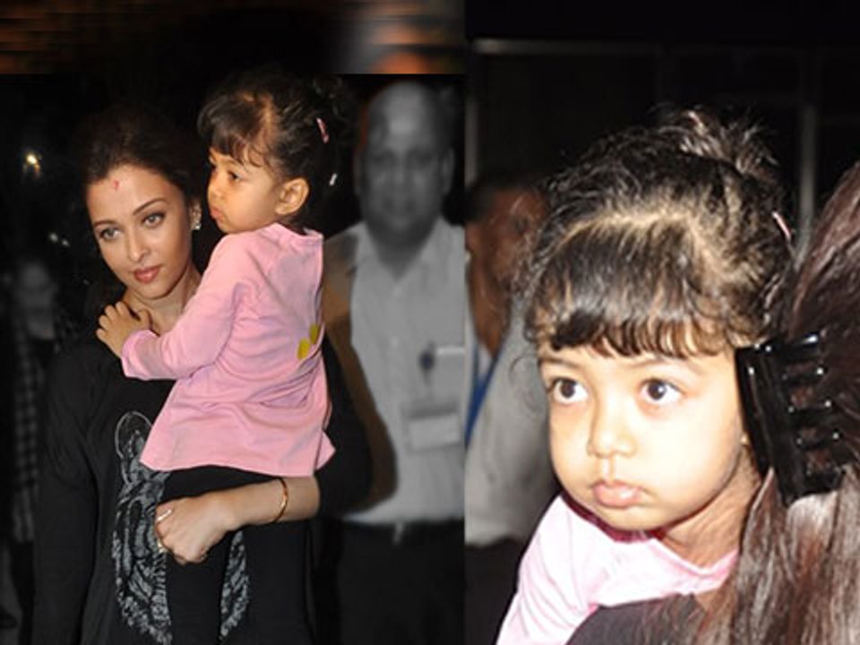 Aishwarya Rai Bachchan Leaves For Cannes With Aaradhya