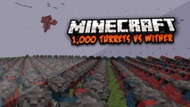 Minecraft: 1,000 TF2 Sentry Guns VS WITHER! - Minecraft Mod Battle! [1.7.9]
