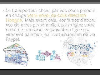 Envoi de colis en Hongrie