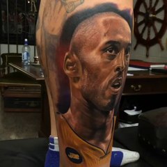 Un tatouage Kobe Bryant plus vrai que nature