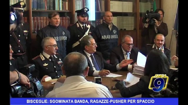 Bisceglie | Sgominata banda, ragazze pusher per spaccio