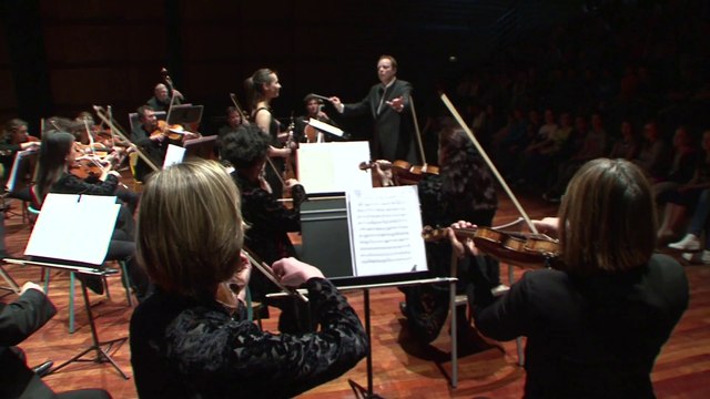 Collégiens au concert