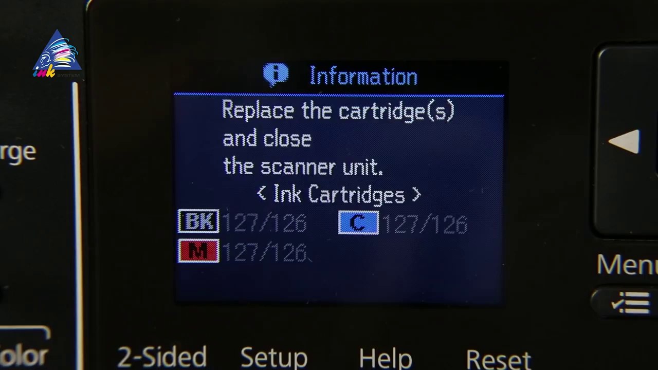 Установка СНПЧ на МФУ Epson WorkForce WF-7520