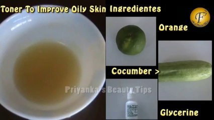 Toner To Improve Oily Skin