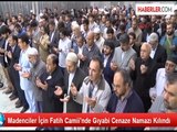 Soma'da Hayatını Kaybedenler İçin Fatih Camisi'nde Gıyabi Cenaze Namazı