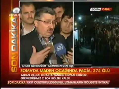 Eğitim-Bir-Sen ve Memur-Sen Genel Başkanı Ahmet Gündoğdu, Soma'da Değerlendirmelerde Bulundu