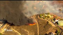 Les incendies de Californie vus du ciel
