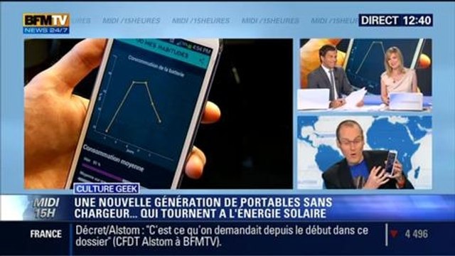 Culture geek: Une nouvelle génération de portables sans chargeur qui tournent à l’énergie solaire - 15/05