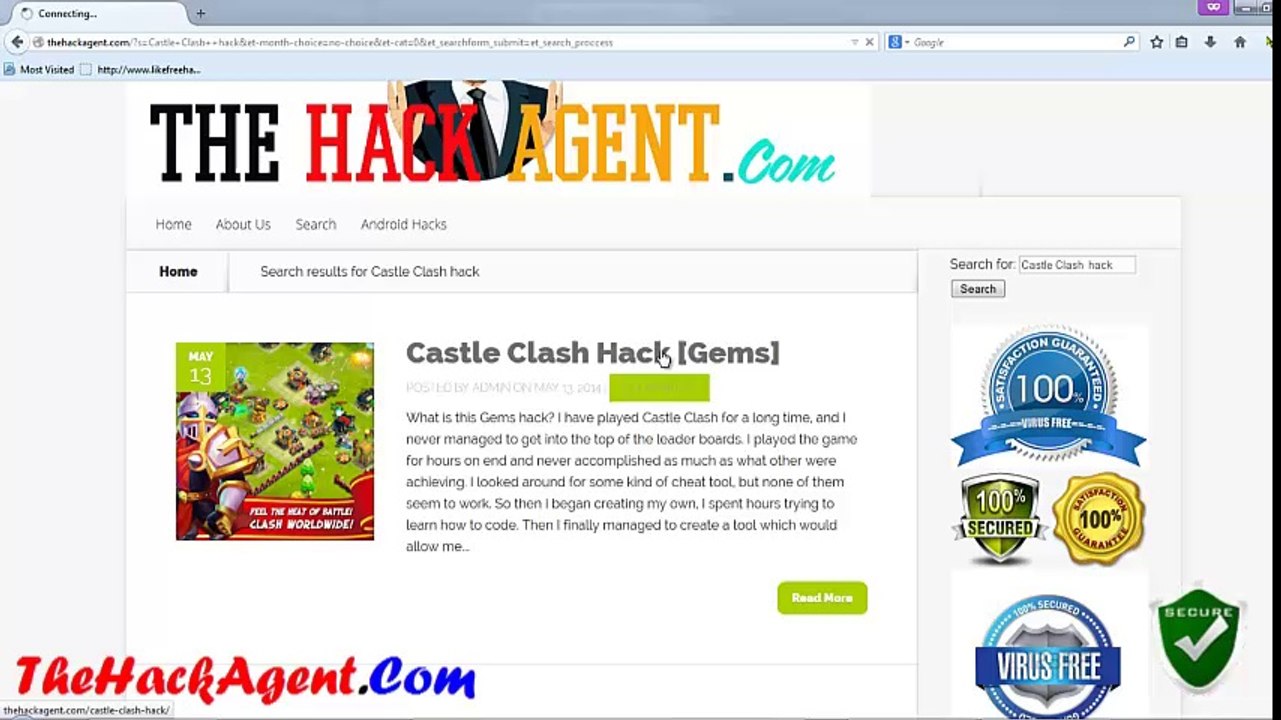 How to Hack Castle Clash [Gems/Gold/Mana] Android/iOS May 2014 Working Free
