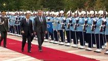 Bosna-Hersek Cumhurbaşkanlığı Konseyi Başkanı İzetbegoviç Çankaya Köşkü’nde