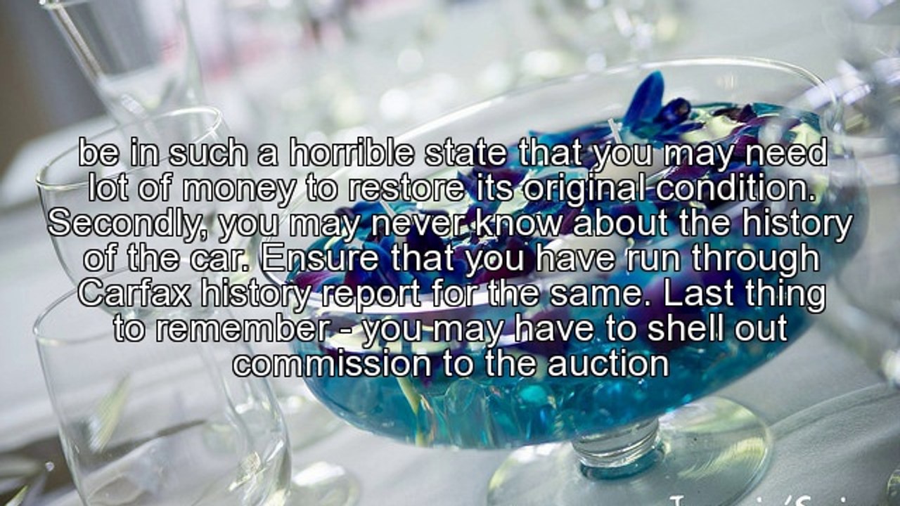 Look to car auctions for a great deal