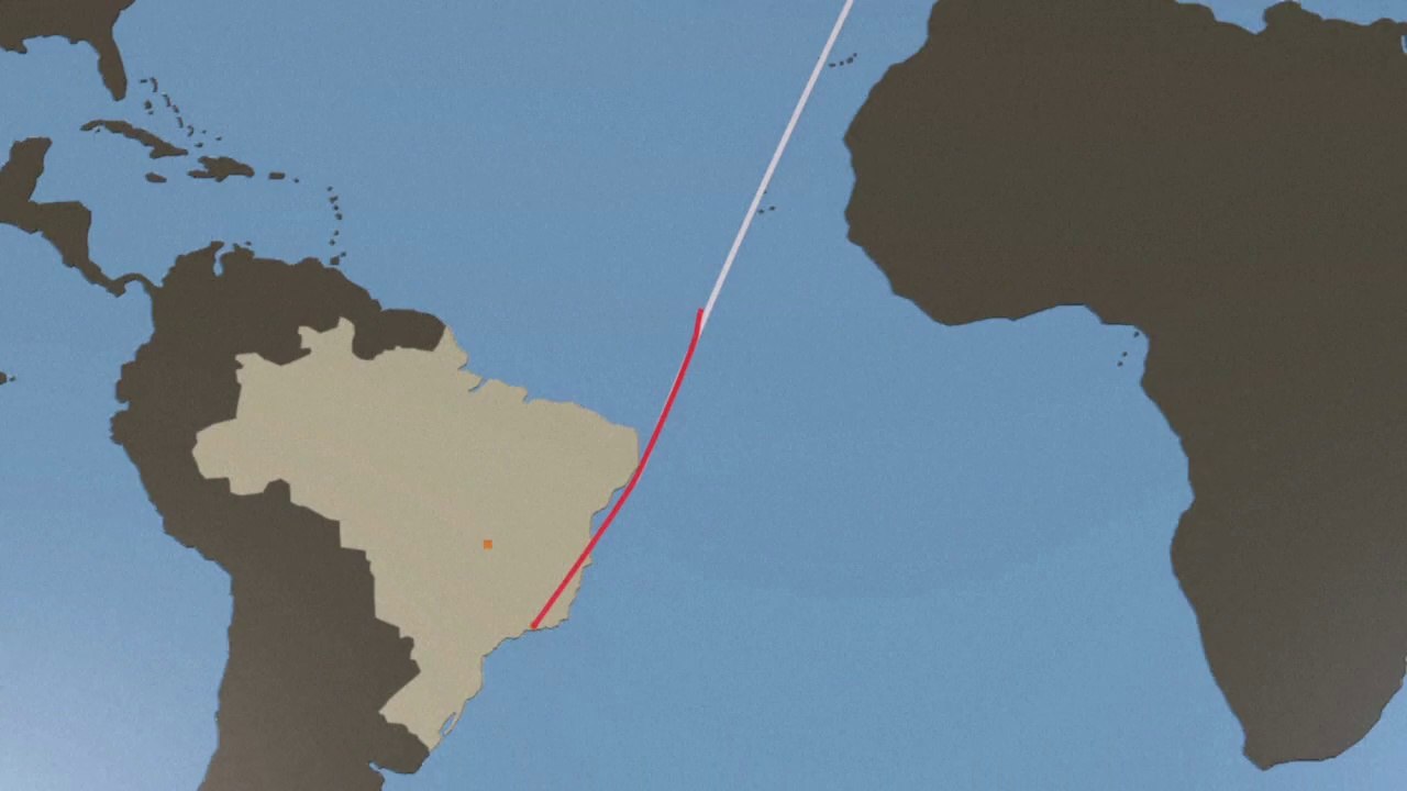Os últimos minutos do voo Rio-Paris