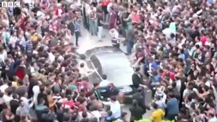 İşte O BBC kamerasından Başbakan'a ait olduğu iddia edilen araç