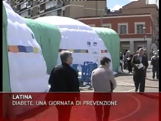 Descargar video: LATINA: DIABETE, PREVENZIONE IN PIAZZA