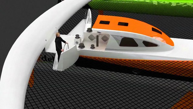 Sodebo Voile - Thomas Coville : Animation 3D Sodebo Ultim'