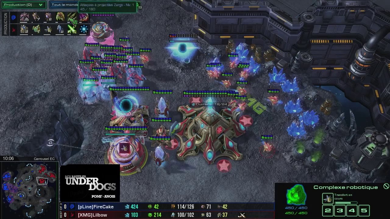 [S08E03] UnderDogs du 12/05/2014 - ¼ de finale - FireCake vs Lilbow - Map 1