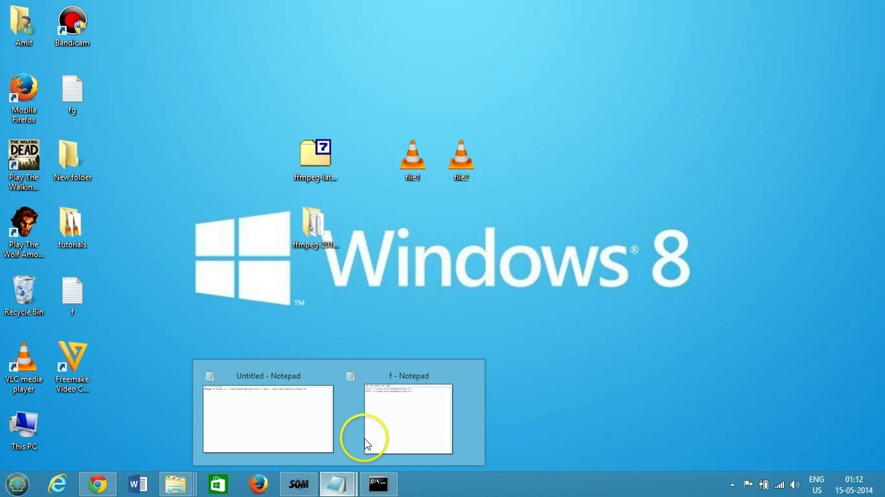 How to Join Video Files,Merge Video Files using FFMPEG ?