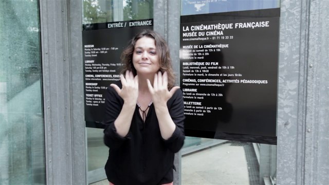 Présentation des visites en LSF à la Cinémathèque française