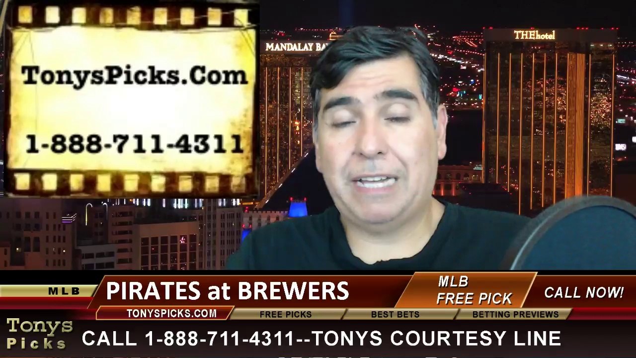 MLB Pick Milwaukee Brewers vs. Pittsburgh Pirates Odds Prediction Preview 5-15-2014