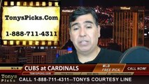 MLB Odds St Louis Cardinals vs. Chicago Cubs Pick Prediction Preview 5-15-2014