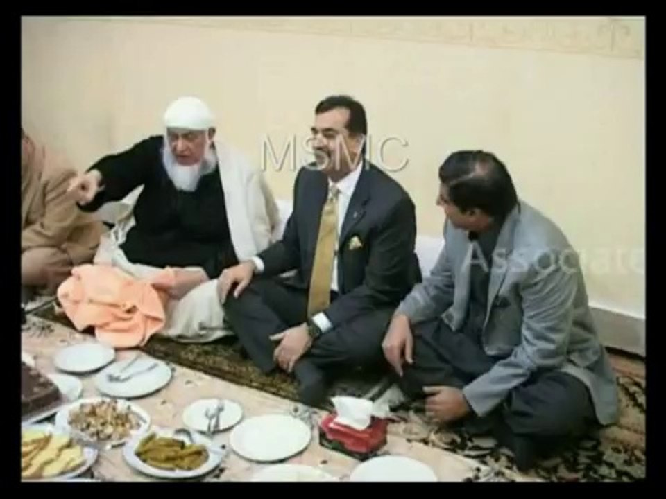 peer Haroon rasheed sahib mohra shareef murree meeting with yousaf raza ...