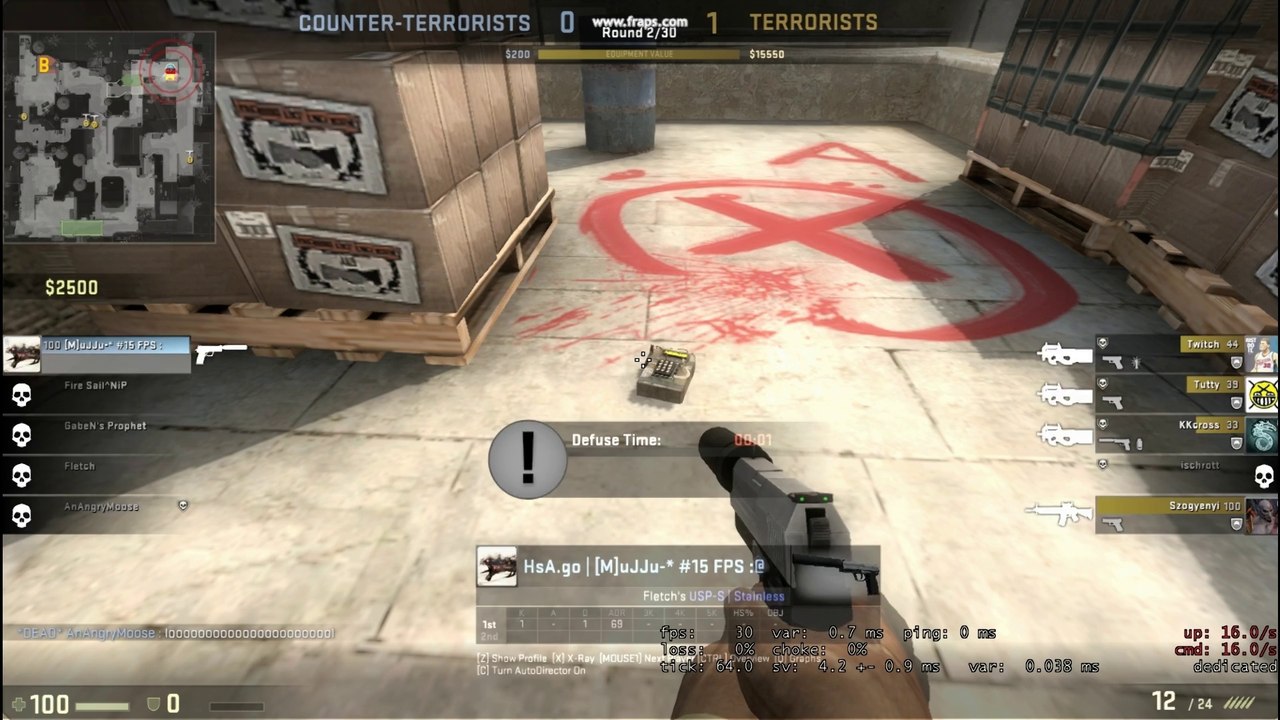SK NiNjA Defuse @GO