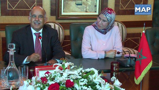 بيد الله يستقبل وفدا من المغاربة المقيمين في الخارج