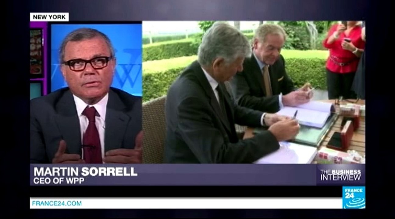 THE BUSINESS INTERVIEW - Sir Martin Sorrell, CEO of WPP