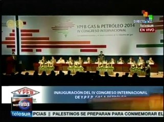 Bolivia organiza el IV Congreso Internacional de Gas y Petróleo