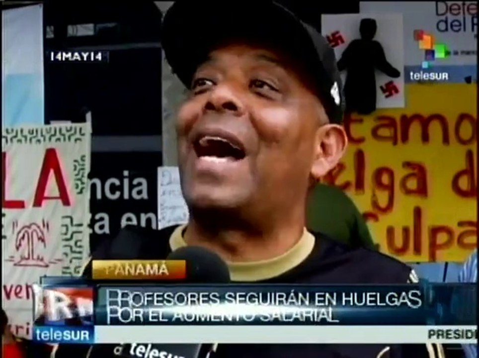 Maestros panameños siguen en huelga por sus derechos