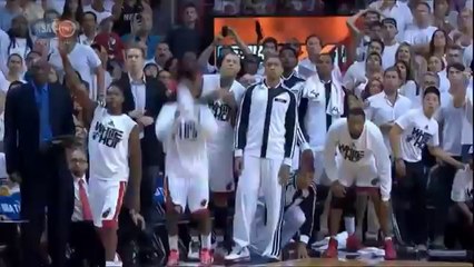 Ray Allen's 3 Pointer vs Brooklyn Nets Game 5 - NBA Playoffs 2014