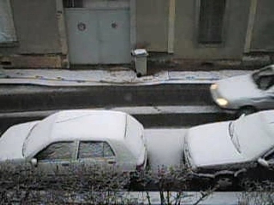Il neige !