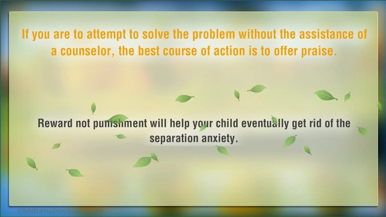 How to Deal With Separation Anxiety in a Child
