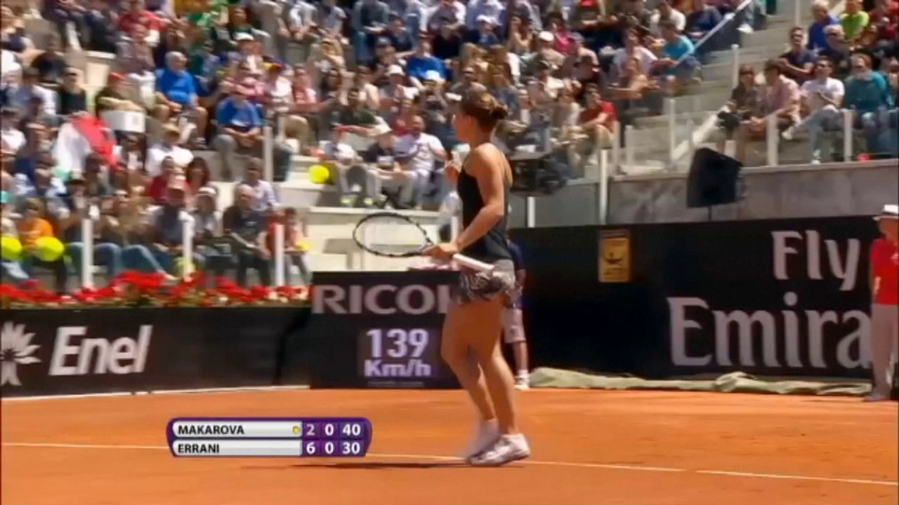 Rom: Sara Errani nutzt Heimvorteil