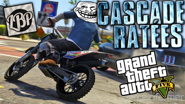 Cascades ratées en moto sur GTA V !