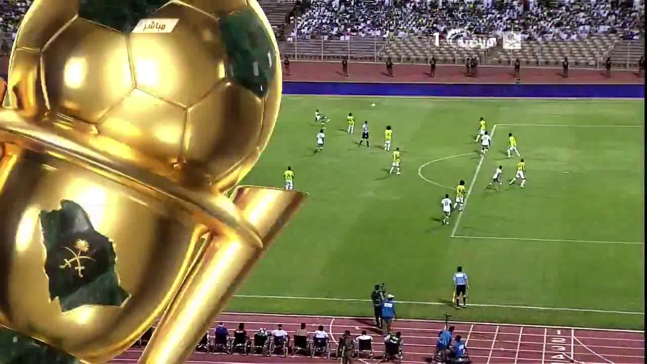 هدف الاهلي الاول من تيسير الجاسم في الاتحاد - الاهلي 3-2 الاتحاد - اياب نصف نهائي كأس الملك - 27/04/2014 HD