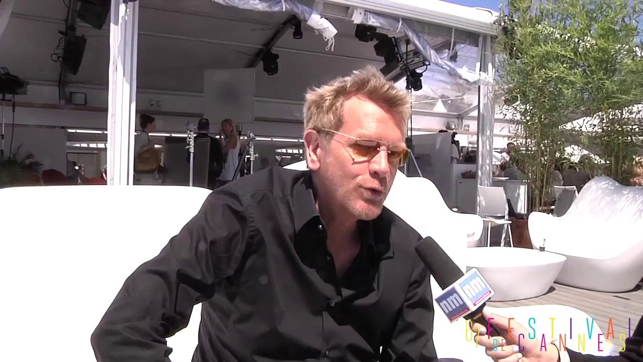 Xavier Deluc et Agnès Soral sur la plage Nice-Matin