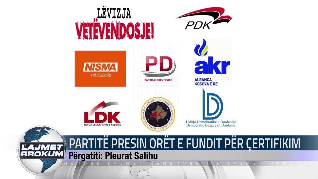 PARTITE PRESIN ORET E FUNDIT PER CERTIFIKIM