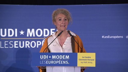 Discours de Sophie Auconie | Réunion publique, Clermont-Ferrand