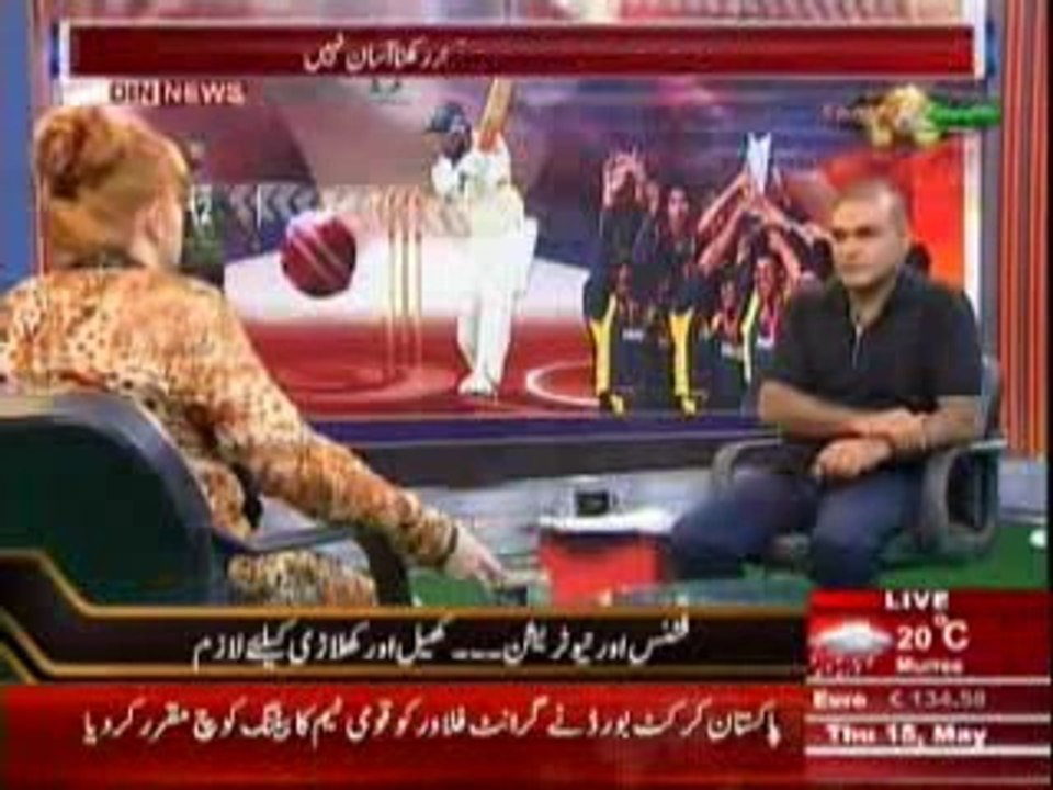 Sports & Sports with Amir Sohail (Fitness Aut Nutrition ... Khel Aur Khalari Ke Lye Kese lazim ..-) 15 May 2014