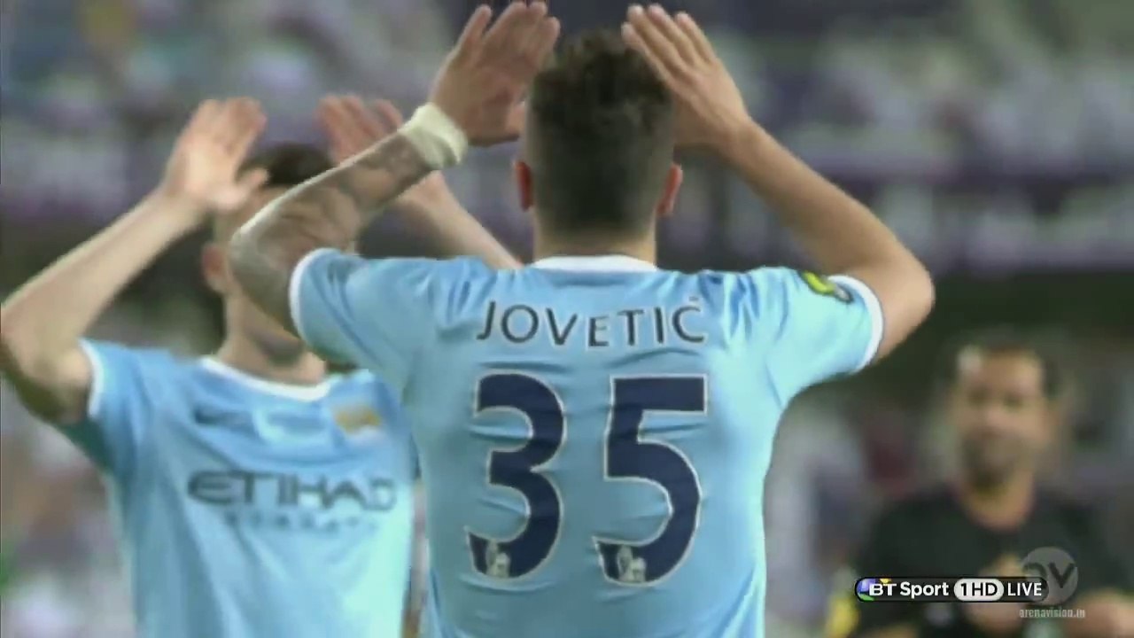 Stevan Jovetić Great Goal - Manchester City vs Al Ain 1-0  [Friendly] 15/05/2014
