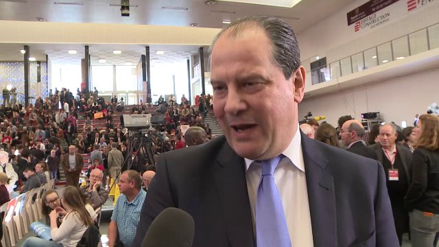Jean-Christophe Cambadélis au grand meeting européen à Lille