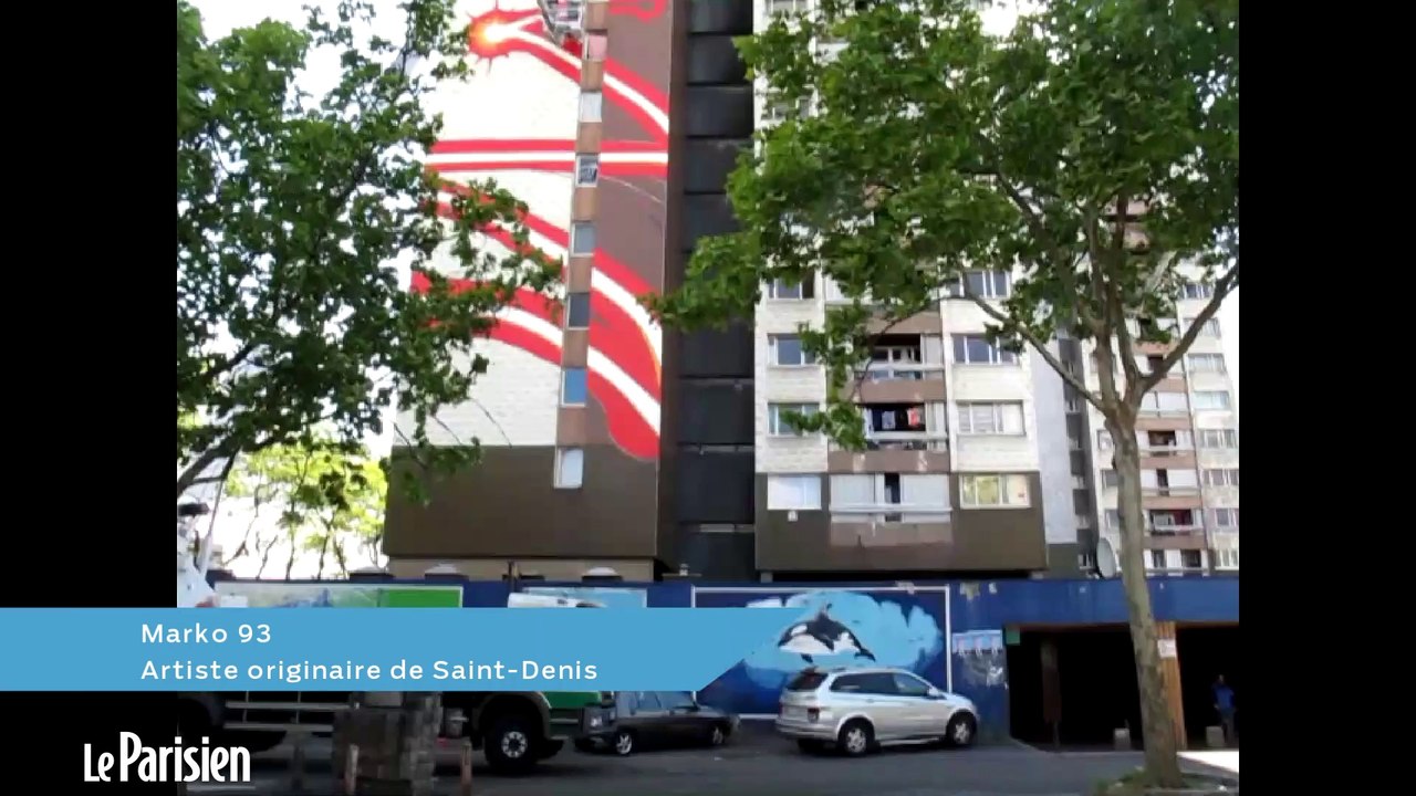 Il Graffe à 45 mètres de hauteur