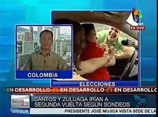 Santos y Zuluaga puntean las encuestas por la presidencia de Colombia