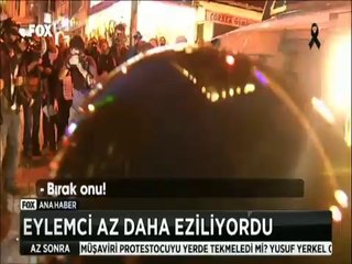 Soma eylemcilerine TOMA Suyu ve biber gazı