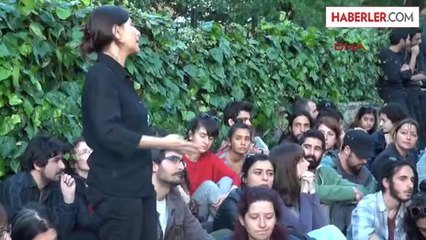 Soma Holding Önünde Eylem